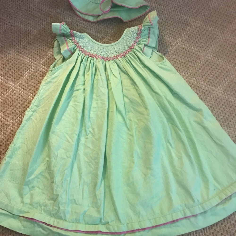 Smocked dress (great for Easter)